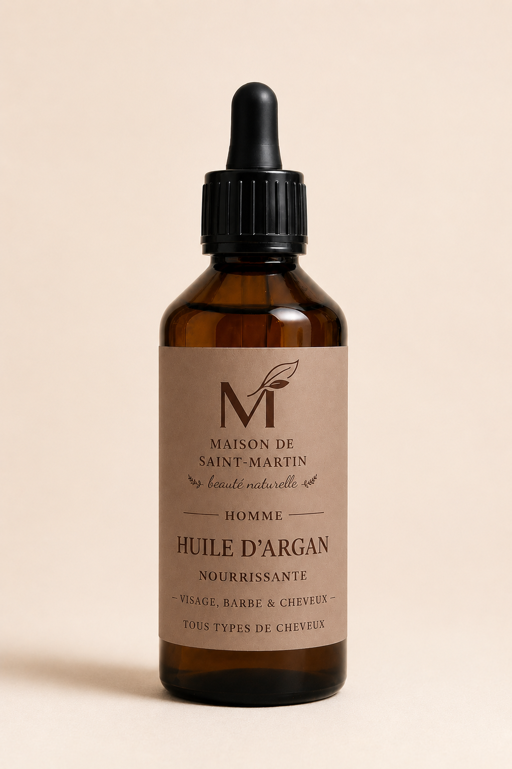 Bio-Argan- & Pflaumenöl – Gesichtspflege für Männer